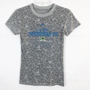Seattle Sounders FC Boys/Girls Burn Out Short Sleeve T-Shirt Size Large